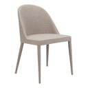 Burton - Fabric Dining Chair (Set of 2) - Light Gray - Moe's Home Collection - Chair Sets - Elite Enclave Home