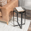 Gallie - Round Accent Table - Black - Classic Home - Accent Tables - Elite Enclave Home