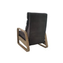 Jordan - Framed Push Back Recliner - Gray - Chapel Hill - Reclining Chairs - Elite Enclave Home