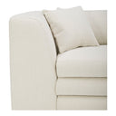 Lowtide - Dream Modular Configuration - Warm White - Moe's Home Collection - Stationary Sectionals - Elite Enclave Home