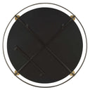 Radius - Round Bronze Iron Mirror