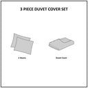 Malea - Twin Shaggy Duvet Cover Set - Ivory