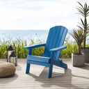 Heavy Duty Plastic Adirondack Chair - Blue