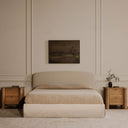 Treccia - 2 Drawer Nightstand - Oak - Moe's Home Collection - Accent Nightstands - Elite Enclave Home