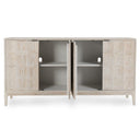 Mira - 4 Door Sideboard - White - Classic Home - Sideboards - Elite Enclave Home