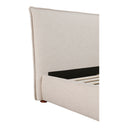 Luzon - Queen Bed - Wheat - Moe's Home Collection - Upholstered Beds - Elite Enclave Home