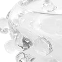 Aura - Clear Glass Bowl - White
