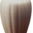 Bedside Table Lamp With Off-White Empire Shade - Gold