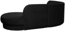 Rosa - Sectional - Meridian Furniture - Stationary Sectionals - Elite Enclave Home