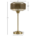 Lumivive - Mercury Glass Table Lamp - Gold - INK+IVY - Table Lamps - Elite Enclave Home