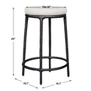 Thayer - Outdoor Counter Stool - Black / White