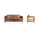 Darlington - Sofa - Light Brown - Moe's Home Collection - Stationary Sofas - Elite Enclave Home