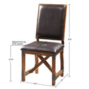 Lancaster - Dining Chair - Chocolate - INK+IVY - Side Chairs - Elite Enclave Home