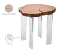 Woodland - End Table - Light Brown - Meridian Furniture - End Tables - Elite Enclave Home