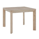 Noval - Square Dining Game Table - White / Woodtone - Uttermost - Gaming Tables - Elite Enclave Home