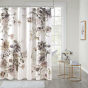 Cassandra - Printed Shower Curtain - Blush - Madison Park - Shower Curtains - Elite Enclave Home