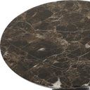 Hastings - Marble Accent Table - Dark Brown - Uttermost - Accent Tables - Elite Enclave Home