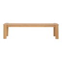 Tempo - Outdoor Dining Bench - Light Brown - Moe's Home Collection - Dining Benches - Elite Enclave Home
