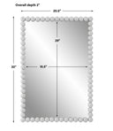 Serna - Vanity Mirror - White