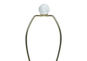 Geometric Table Lamp With Drum Shade - Cream - HomeRoots - Table Lamps - Elite Enclave Home