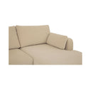 Burrow - Sleeper Sectional With Right Storage Chaise - Sand - Moe's Home Collection - Sleeper Sectionals - Elite Enclave Home