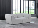 Miramar - 2 Seat Modular Sofa - Meridian Furniture - Stationary Sectionals - Elite Enclave Home