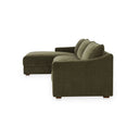 Farrow - Left Sectional - Cedar Green - Moe's Home Collection - Stationary Sectionals - Elite Enclave Home