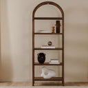 Eero - Bookcase - Walnut - Moe's Home Collection - Etageres - Elite Enclave Home