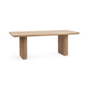 Vander - Oak Wood 84" Dining Table