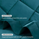 Windom - King All Season Hypoallergenic Blanket With 3M Scotchgard - Teal