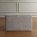 Kelce - Woven Checkered Ottoman - Brown