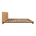 Plank - King Bed - Natural Oak - Moe's Home Collection - Slat Beds - Elite Enclave Home