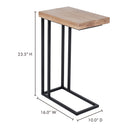 Mila - C Shape Side Table - Natural - Moe's Home Collection - Side Tables - Elite Enclave Home