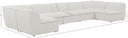 Miramar - 7 Piece Modular Sectional - Meridian Furniture - Stationary Sectionals - Elite Enclave Home