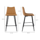 Alibi - Counter Stool (Set of 2) - Tan - Moe's Home Collection - Stool Sets - Elite Enclave Home