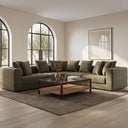 Davie - Corner Chair - Olive Green - Moe's Home Collection - Corners - Elite Enclave Home