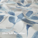 Sofia - Botanical Printed Shower Curtain - Blue - Madison Park Essentials - Shower Curtains - Elite Enclave Home