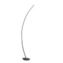 Arc LED Floor Lamp - Silver And Soft White - HomeRoots - Floor Lamps - Elite Enclave Home