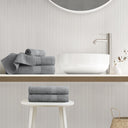 Premium Turkish Cotton 6 - Piece 500GSM Plush Towel Set - Charcoal - Super Listing - Towel Sets - Elite Enclave Home