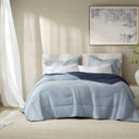 Cooling - King/California King Reversible Tencel Comforter Blanket - Blue - Harbor House - Comforters & Sets - Elite Enclave Home