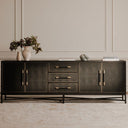 Mako - Large Sideboard - Black - Moe's Home Collection - Sideboards - Elite Enclave Home