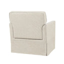 Paula - Slipcover Accent Armchair - Cream - 510 Design - Arm Chairs - Elite Enclave Home