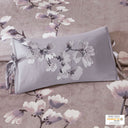 Sakura Blossom - Embroidered Oblong Decorative Pillow - Lilac - N Natori - Throw Pillows - Elite Enclave Home