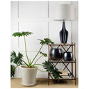Sculptural Table Lamp - Slate Blue
