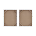 Glimmer - Hand Brush Heavy Textured Glitz Embellished Canvas (Set of 2) - Silver - Madison Park - Canvas Art Sets - Elite Enclave Home