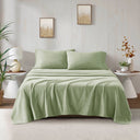 Micro Fleece - Twin Sheet Set - Green