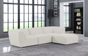 Miramar - 4 Piece Modular Sectional - Meridian Furniture - Stationary Sectionals - Elite Enclave Home