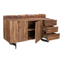 Bent - Sideboard - Smoked - Moe's Home Collection - Sideboards - Elite Enclave Home