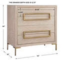 Alessia - Light Oak Accent Chest