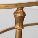 Vitya - Glass Coffee Table - Gold